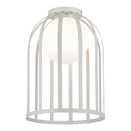 SL6129.502.01 Светильник потолочный ST-Luce Белый/Белый E27 1*60W НОРДИК 500_191_2948746